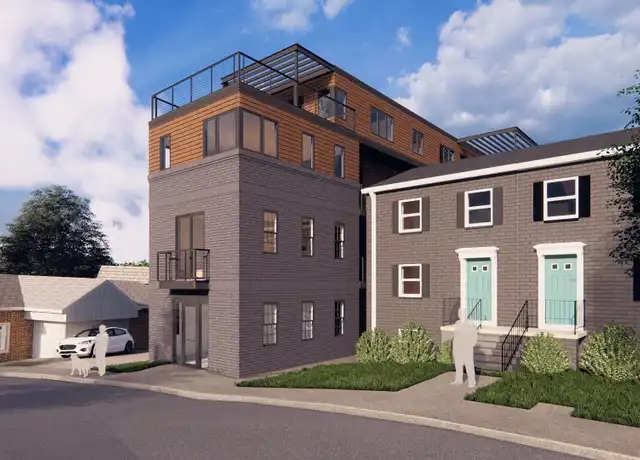 Modern residential home in Pantops, Charlottesville, served by local junk removal professionals.