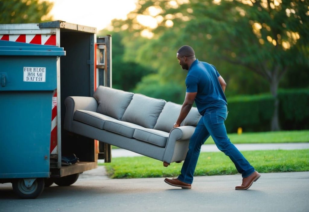 Couch Removal and Sofa Pickup