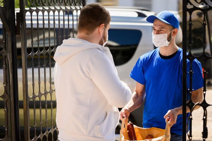 Professional crew removing commercial furniture and business equipment with minimal disruption in Charlottesville VA